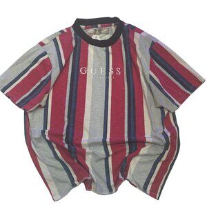 Vintage GUESS Los Angeles Striped Tee